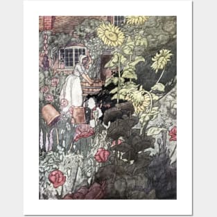 The Poor Man's Garden by Charles Robinson Posters and Art